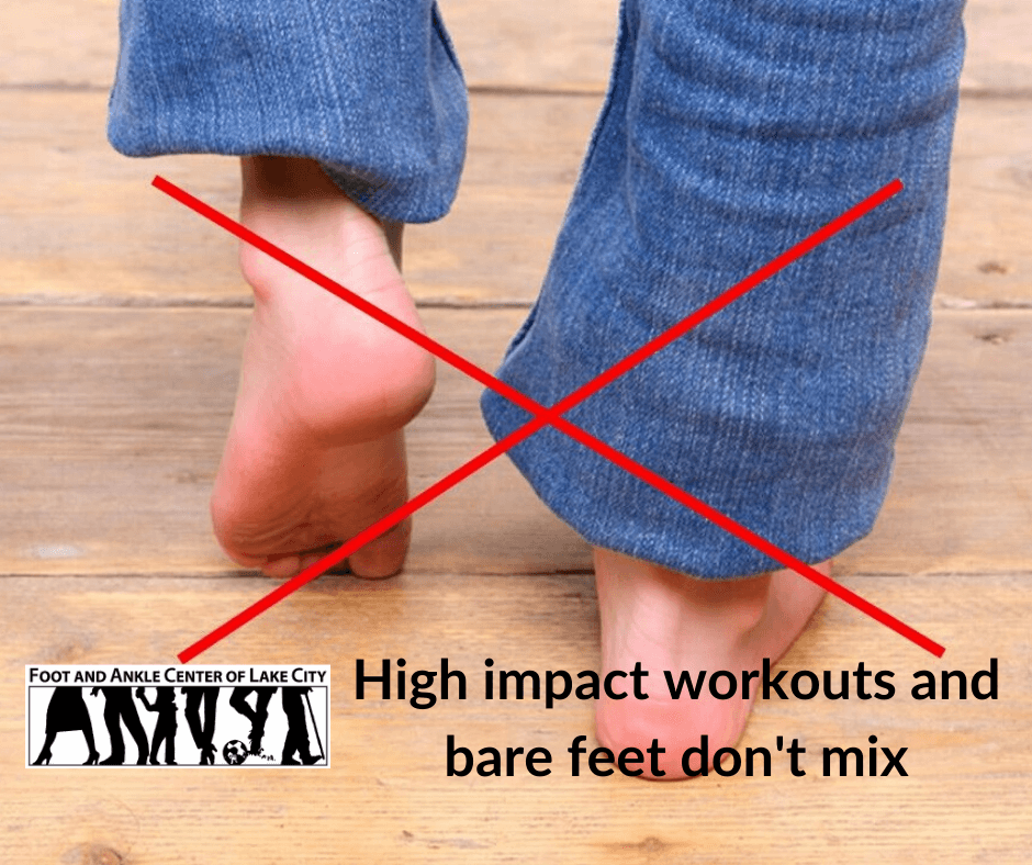Is it OK For Me to Exercise Indoors with Bare Feet?