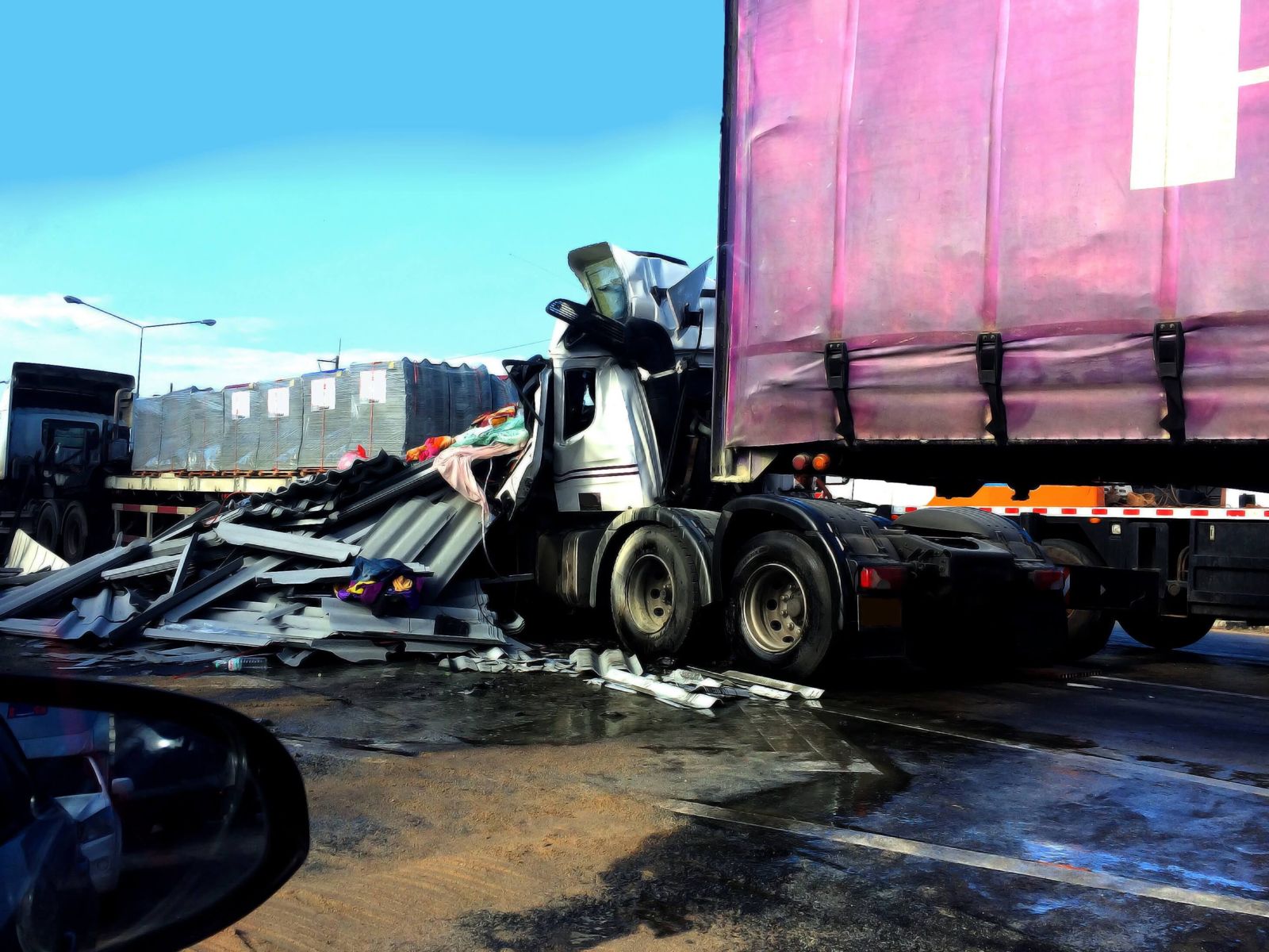 Truck Unsecured Load Accident Attorney | Dallas-Fort Worth | Samples